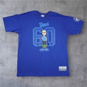 Streetwise Dopest 60 Jarrin Tee 2XL Blue Graphic T-Shirt 1958–2018 Tribute